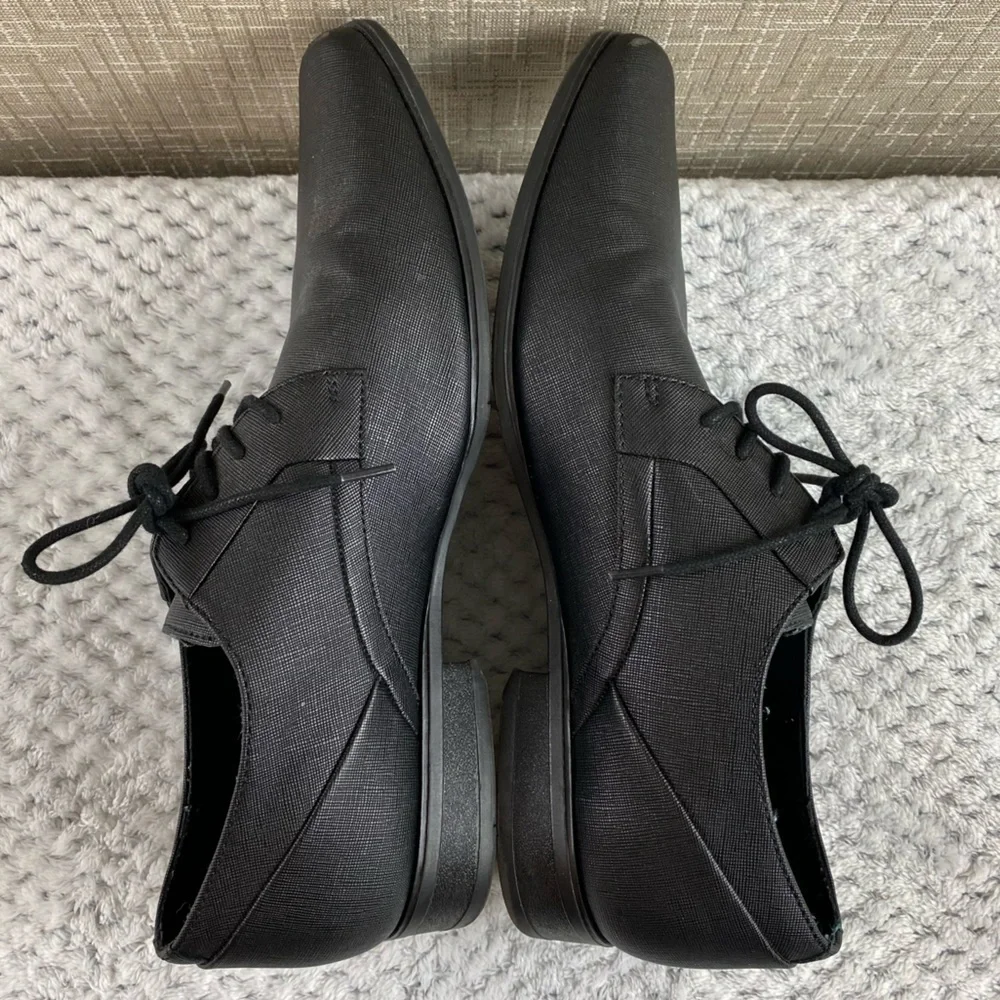 Calvin Klein Men’s‎ Black Benton 2 Oxford Dress Shoe Sz 9.5